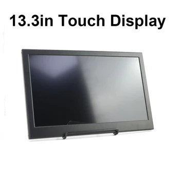 

13.3 Inch Portable Monitor Wide Angle Phone Computer Dual HDMI Mini Screen Gaming IPS Display Eye Care Multi Port With Speaker