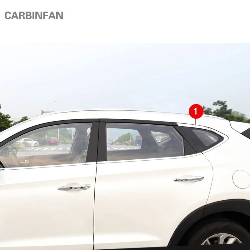 Накладки на пороги заднего стекла из нержавеющей стали для Hyundai Tucson 2015 2016 2017 2018 2