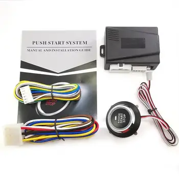 

Car Engine Push Start Button Ignition Starter Keyless Engine Start Stop Push Button Start Stop Button Remote Engine Start 9001