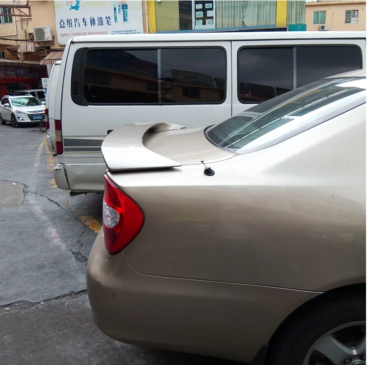 Автомобильные аксессуары для Toyota Camry 2003-2005 автомобильный Стайлинг внешний высококачественный abs пластиковый Неокрашенный праймер спойлер заднего крыла крышка