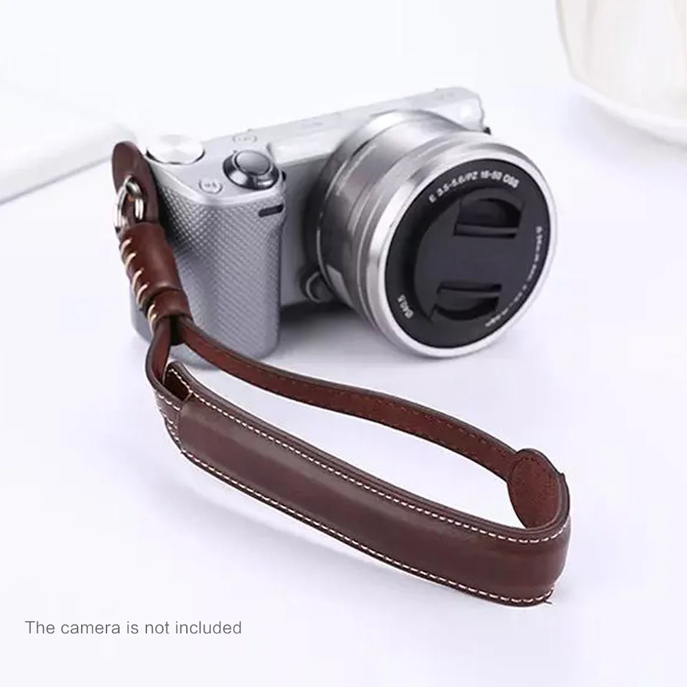 X5-M PU Кожаный ремешок Камера наручный для Sony Fujifilm Nikon Olympus Leica DSLR/микро | Электроника