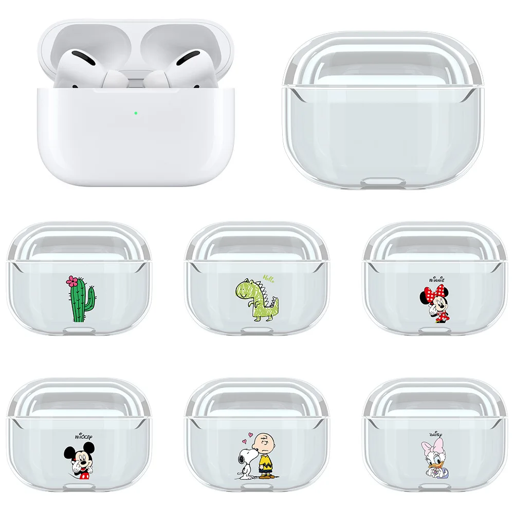 Жесткий Чехол для Airpods Pro беспроводная bluetooth гарнитура защитный чехол наушников