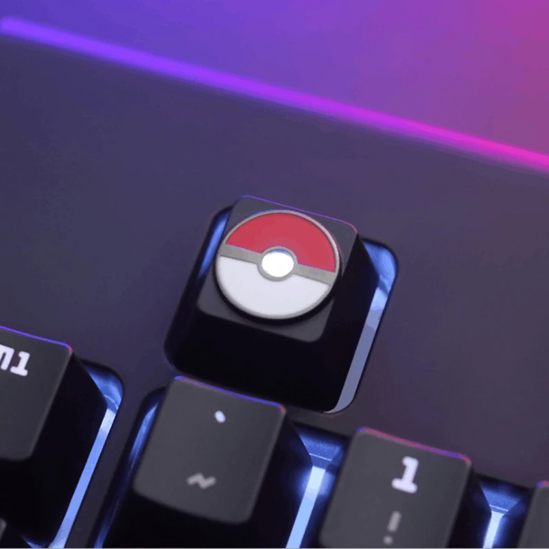 

Mechanical Keyboard Artisan Keycaps Keystone 1 PC 3D Relief Game Theme Personality Zinc Aluminum Alloy Metal Custom DIY