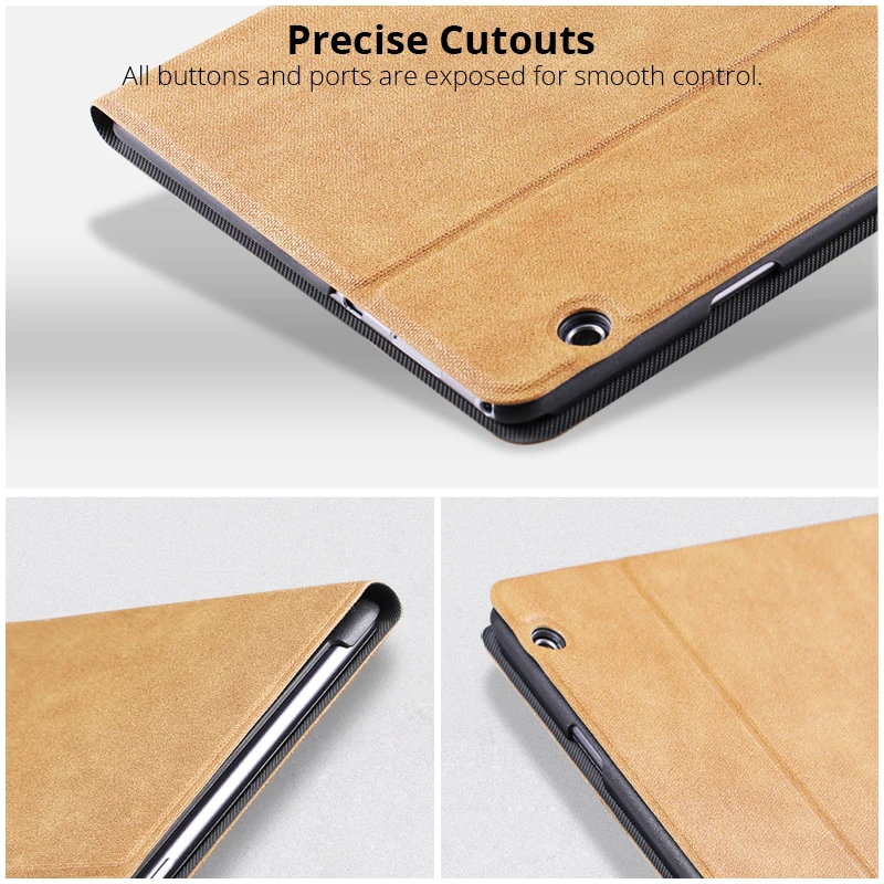 Case for Huawei MediaPad T5 10 AGS2-L09/W09/L03 10.1 Slim Folding Flip Stand Cover PU Leather Case for Huawei T5 10 Tablet Funda