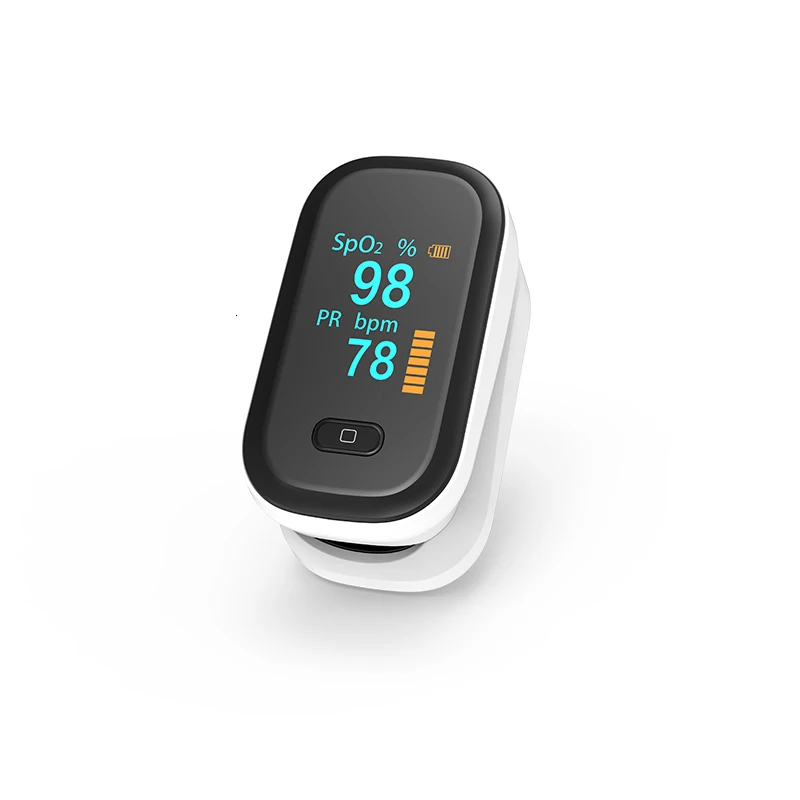 JianYouCare Portable OLED Finger Pulse Oximeter for Oxygen Saturation Monitoring