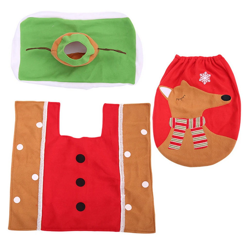 Weihnachtsmann Badezimmer набор, матовый, WC Weihnachtsdeko DE