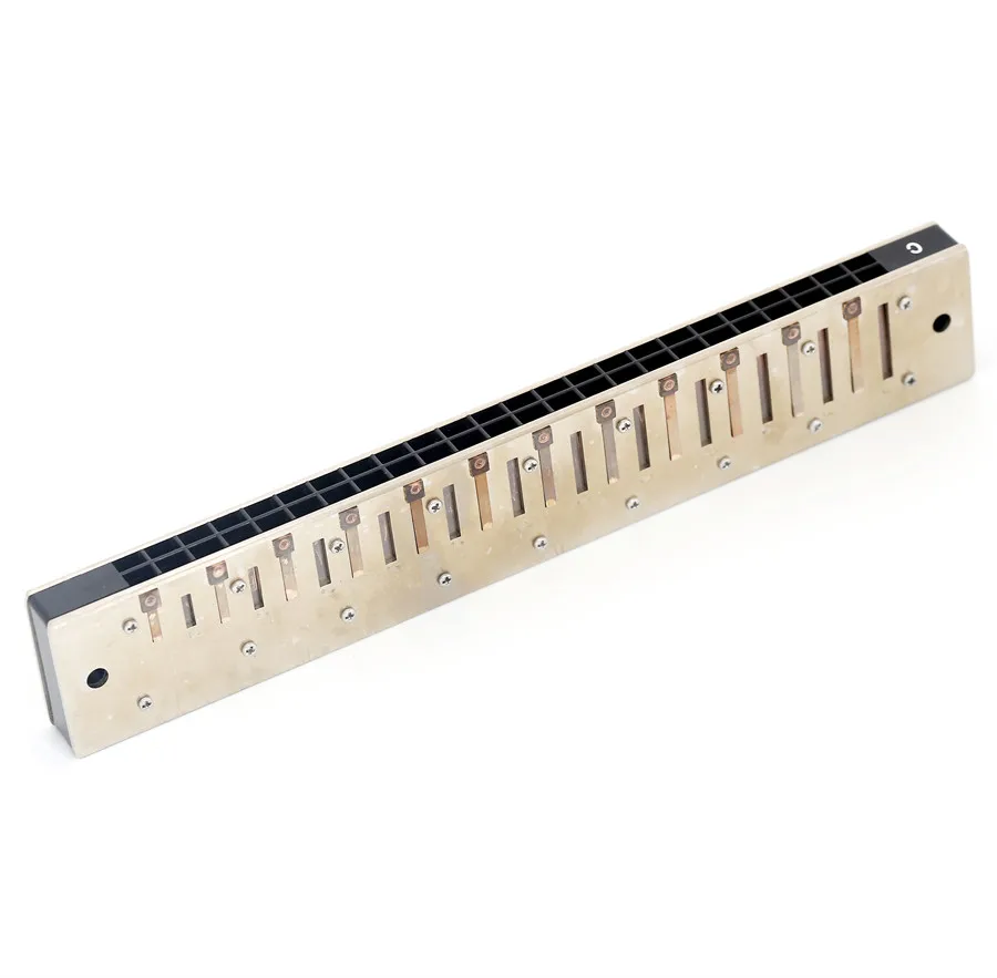 EASTTOP T2406 профессиональная гармоника tremolo с 24 отверстиями и ключом C латунными