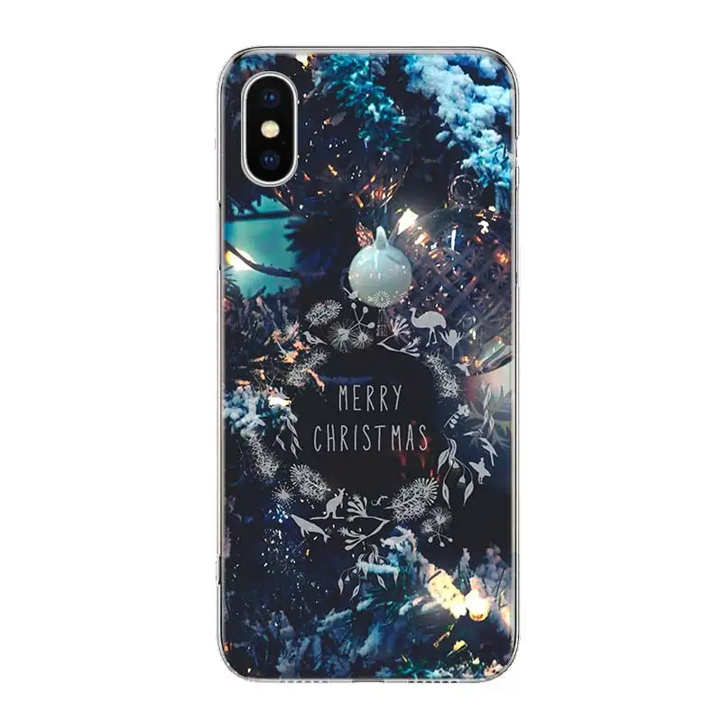 TW151-10 Пейзаж зимний светильник Снежный чехол для телефона для iPhone 11 Pro 7 6X8 6S Plus XS MAX+ XR 5S SE 10 Ten Art TPU Coque Capa Shell - Цвет: TW151-10