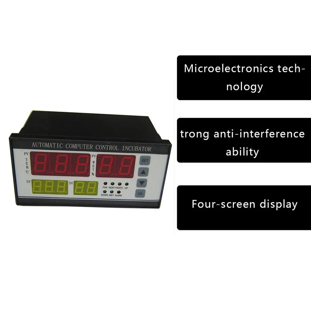 Xm-18 система управления инкубатором термостат полный автоматический контроль с датчиком температуры и влажности Зонд