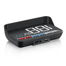 Universal Car HUD GPS Speedometer Speed Head Up Display M7 Digital Over Speed Alert Windshield Projector Car Navigation