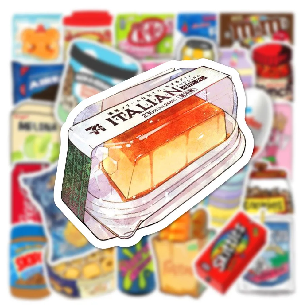 10/30/50Pcs Food Drink Milk Packaging Stickers Waterproof Phone Bike Wall Motorcycle Cool Car Sticker for Kids Toys Wholesale 10/30/50Pcs Food Drink Milk Packaging Stickers Waterproof Phone Bike Wall Motorcycle Cool Car Sticker for Kids Toys Wholesale