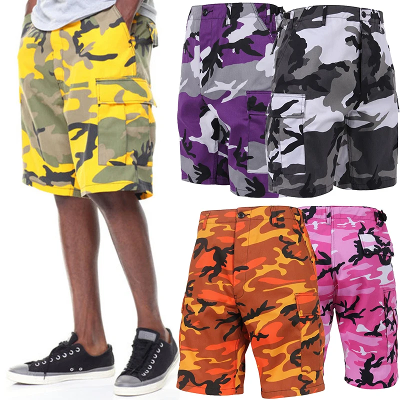 Men Tourism Hiking Shorts Quick Dry Large Multi Pocket Loose Outdoor Sports Fast Multi-pocket Cargo Male Riding | Спорт и