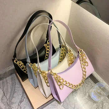 

Simple and stylish underarm bag female bag 2020 summer new shoulder bag foreign girl handbag