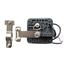 Трубопровод черный кухонный сигнал мяч высокого давления Автоматический манипулятор отключение газа ванная комната дома 12 в устройство безопасности