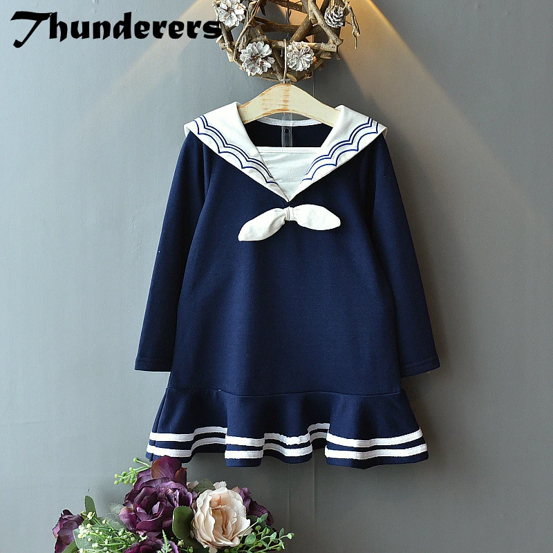 

Thunderers Spring Autumn Children Princess Dress For Girls Long Sleeve Printed Kids Party Dresses Toddler Baby Clothes 3Y-7Y