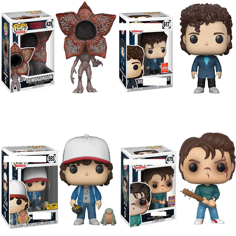 

Funko POP Stranger Things Keychain Barb Eleven Demogorgon Collection Action Figures PVC Doll Model Toys for Kids Birthday Gift