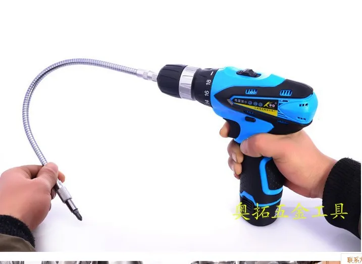 

Factory Direct Selling Metal Universal Flexible Shaft Bit Connecting Rod Multi-Angle Work Cordless Drill Flexible Shaft Connecti