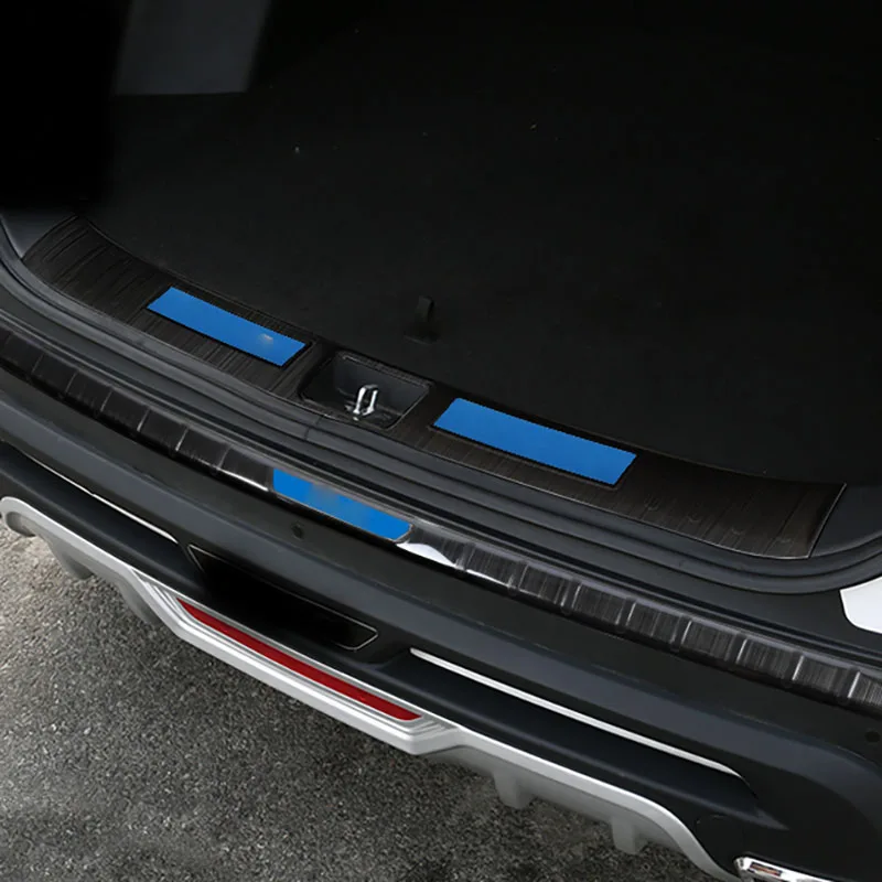 1 шт. для hyundai IX35 задняя защитная накладка порог бар украшение из нержавеющей стали