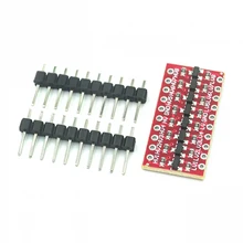 10 шт./лот I2C IIC 8-канальный модуль преобразователя логического уровня двунаправленный модуль с шагом до 3,3 В до 5 В