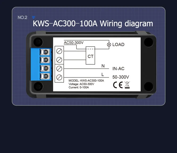 atual amperagem kws medidor de energia display