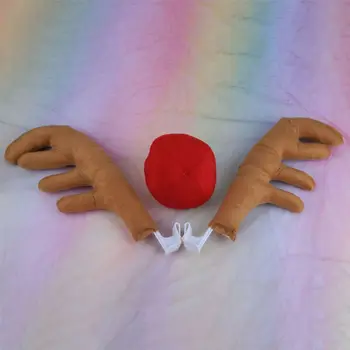 

Christmas Reindeer Antler And Nose Vehicle Costume Red Nose Elk Moose Funny Car Decor reindeer antlers2020