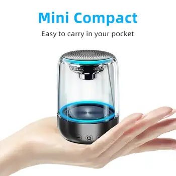

C7 Portable Wireless Waterproof Stereo Bass Bluetooth Speaker Colorful LED Light Sound Box Subwoofer Stereo Loudspeaker