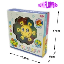 Электрический орган фортепиано Подсолнечник цветок-украшение пазл ранний обучающий музыкальный игрушки Подсолнечник дети подарок играть