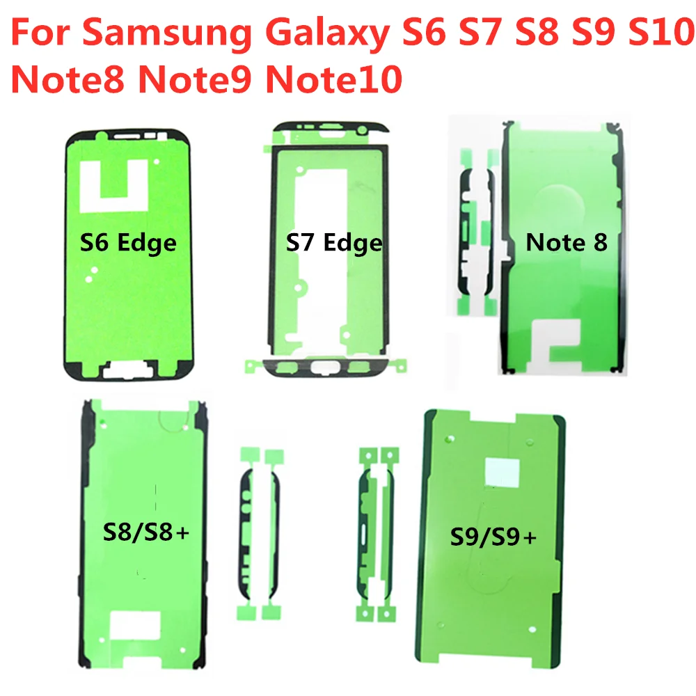 50 шт. клейкая лента для ЖК экрана Samsung Galaxy S9 S8 S10 Plus Note 8 9 10 S7 s6 edge передняя рамка