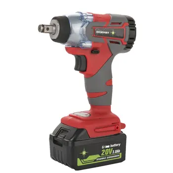 

XZ1501 Electric Wrench Lithium Battery Impact Charging Wrench Electric Drill Shelf Woodworking Auto Repair Wind Power Tool