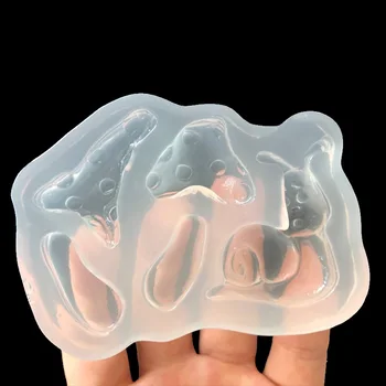 

Mushroom Snail Epoxy Mold DIY Handmade Mobile Phone Shell Decorative Pendants 16598