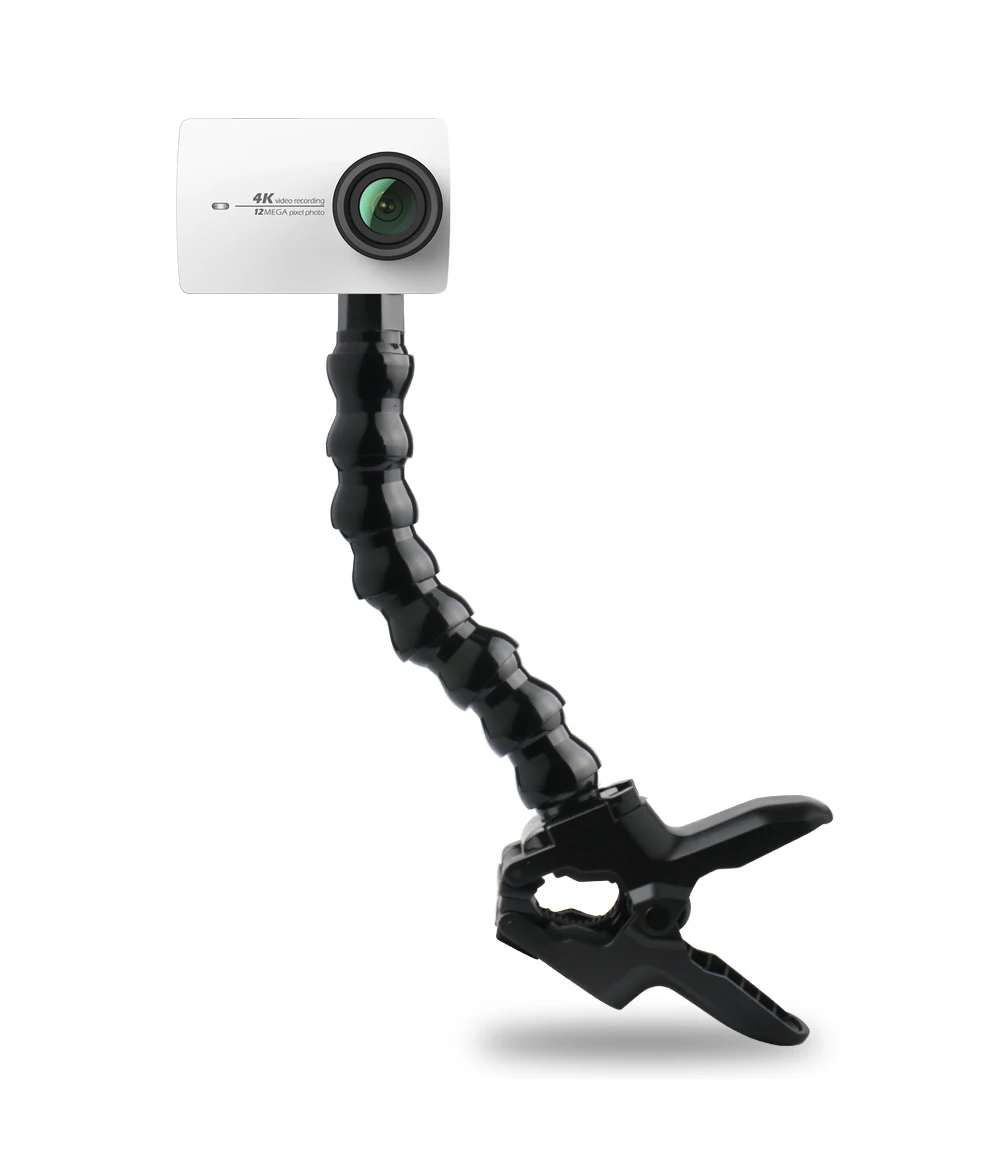 Регулируемая камера гибкий кронштейн держатель адаптер для GoPro Yi 4K Eken Sjcam аксессуары для экшн-камеры