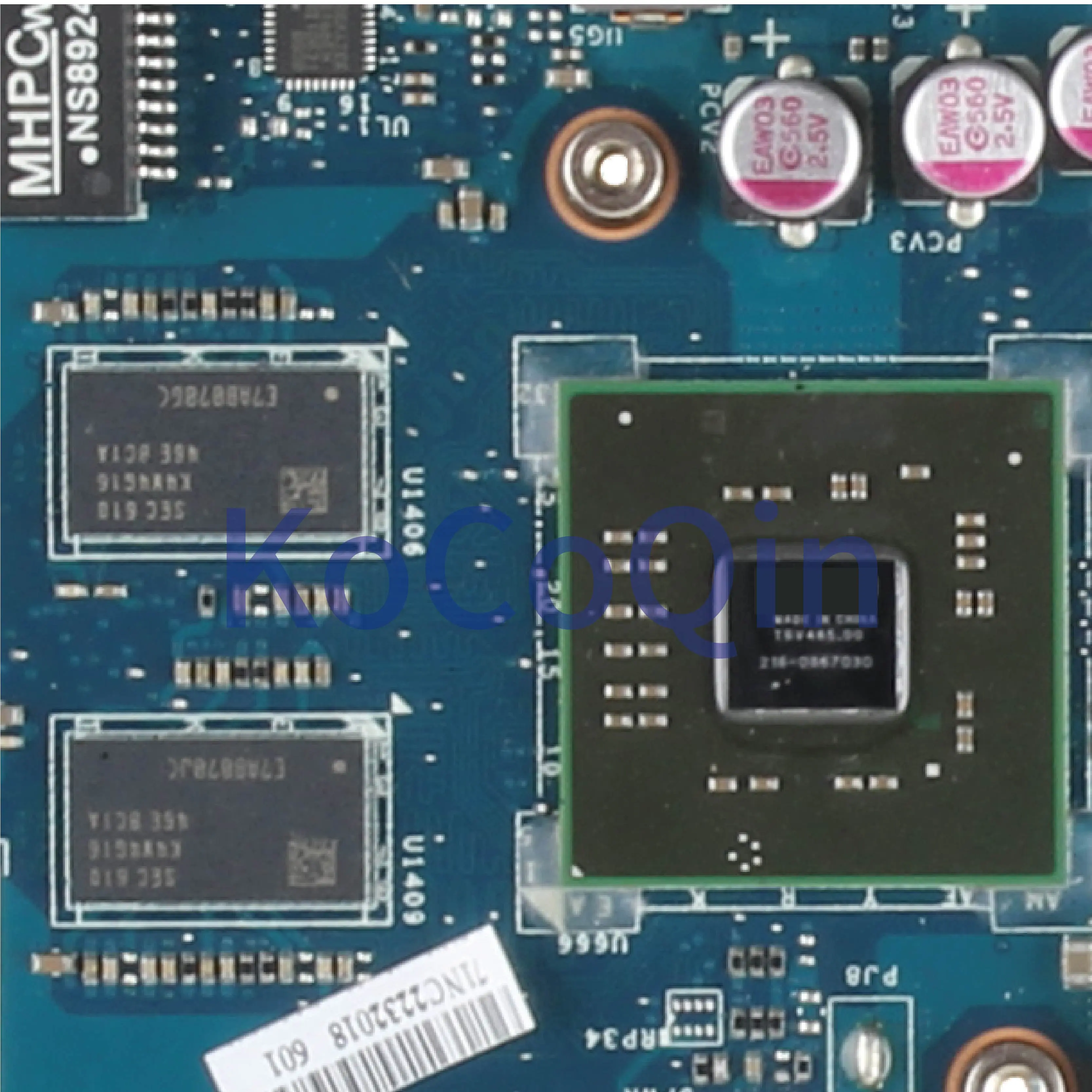 KoCoQin материнская плата для ноутбука hp 15-AC 15-AF Core A8-7410 материнская плата ABL51 LA-C781P 813971-501 818062-601 AM7410 216-0867030