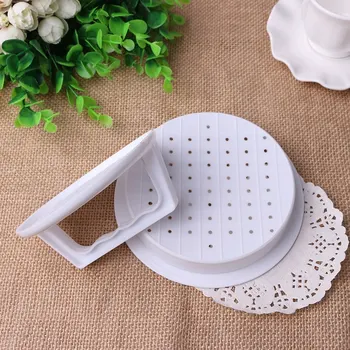 

IVYSHION DIY Hamburger Meat Press Tool Food-Grade Plastic Makers Meat Burger Maker Mold Hamburger Press Burger Kitchen Tool