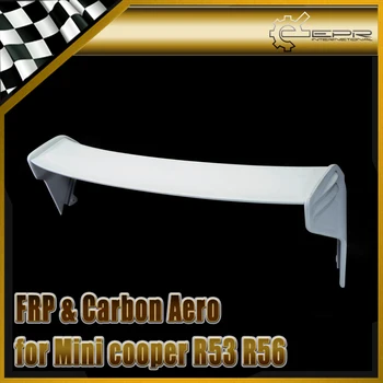 

Car Accessories R56 FRP Fiber Glass Roof Spoiler Fiberglass JCW Wing Tuning Body Kit Part Fit For Mini Cooper Ver.2.11/2.12