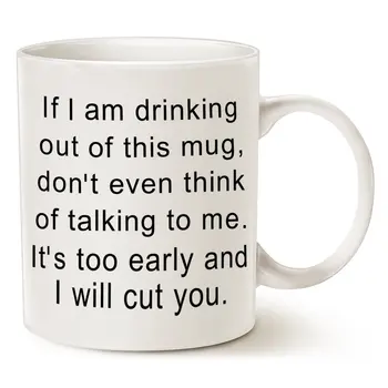 

Funny Coffee Mug Christmas Gift Coffee Office Present Ceramic Cup