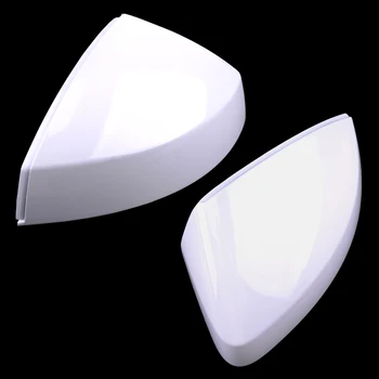 

8V0857527 White Glossy 1 Pair Door Wing Mirror Cover Cap Car 8V0857528 fit for Audi A3 S3 RS3 2016