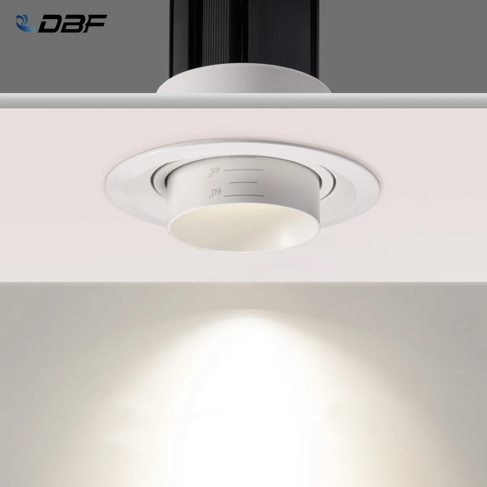 15W Cold White 6000K 90mm Cut Hole LED Downlights Anti-Glare 5W 10W 15W 220V Dimmable Driver Round Black Frame Recessed Ceiling Spot Lamp Size 15W Cold White 6000K Wattage 220V Dimmable Driver
