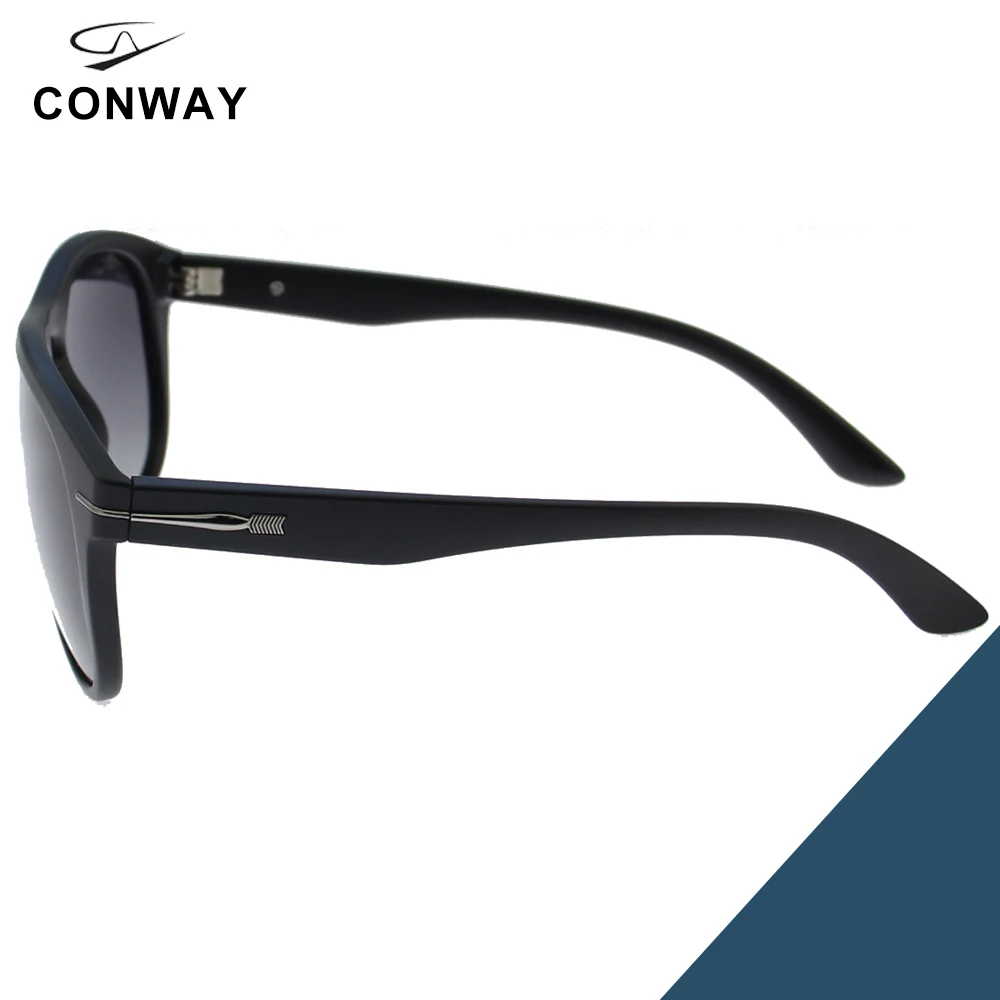 Легкие солнцезащитные очки CONWAY TR90 для мужчин и женщин, негабаритные солнцезащитные очки, очки для вождения, поляризационные,, Ультрафиолетовый блок, европейский стиль