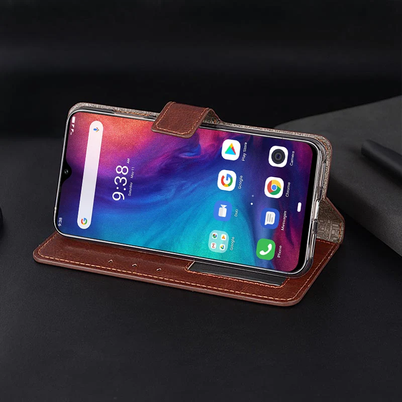 Для Ulefone Note 7P чехол роскошный Флип PU кошелек кожаный чехол для Ulefone Note 7P чехол Сумки с фоторамкой слот для карт 6,1 дюймов