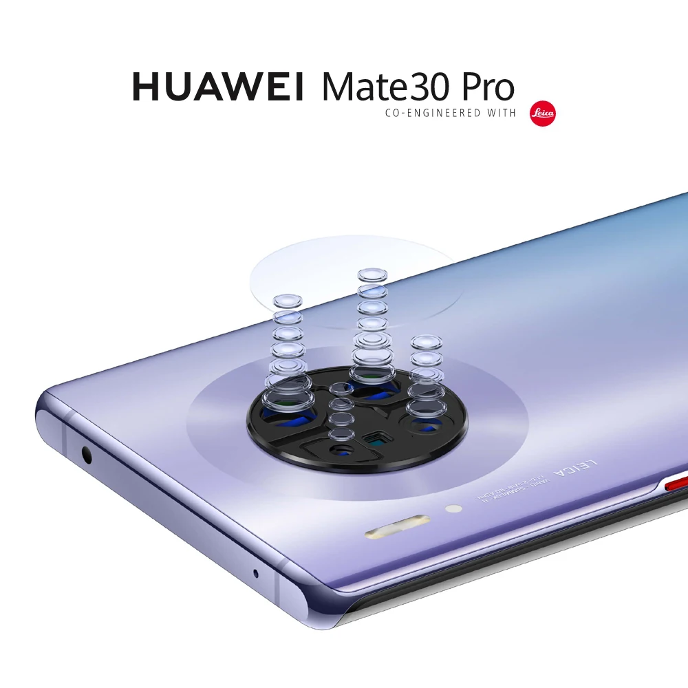 Смартфон huawei mate 30 Pro 6,53 дюймов Kirin 990 Восьмиядерный Android 10 Датчик управления жестами Google play