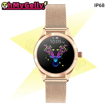 

KW10 Smartwatch Women Fitness Bracelet IP68 Waterproof Heart Rate Monitoring Bluetooth For Android IOS Smart Watch apple watch