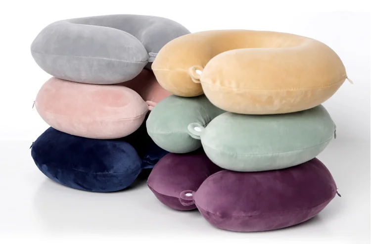 Подушка для путешествий Memory Foam для шеи, подушка для путешествий, самолет сна Поддержка Портативный Memory Foam U Форма подушка