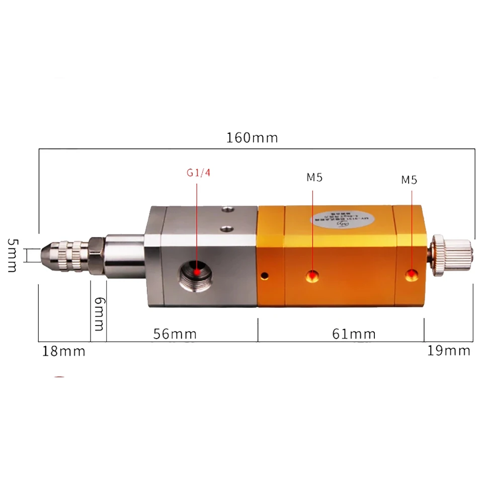 Manual 2600ml Silicone Double Dispensing Valves Multi Head Handheld Smt Glue Dispenser - Buy - View #9