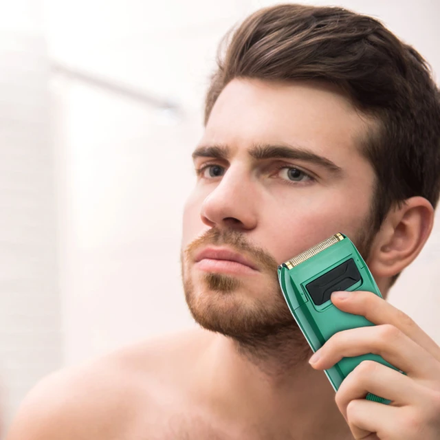 Rasoio Da Uomo, Rasoio Elettrico Per La Pulizia Dei Capelli, Rasoio Per La  Barba, Macchina Per La Rasatura A Lamina, Strumento Di Finitura Per Uomini