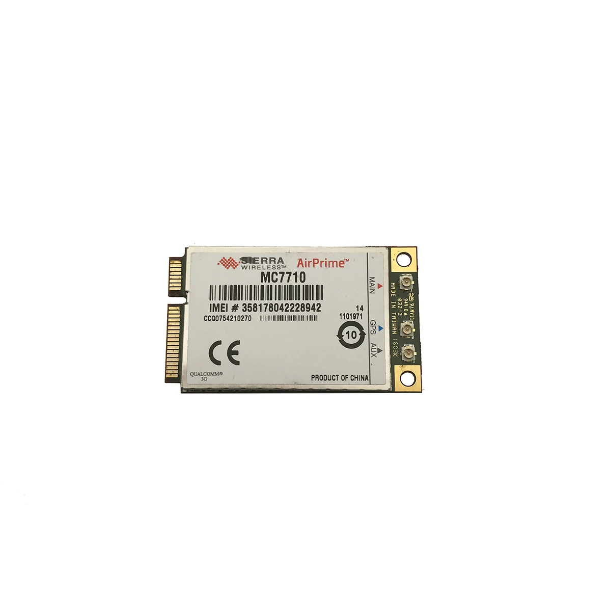 Разблокированный беспроводной модуль Sierra QMI MC7710 4G LTE/HSPA + 3G WWAN Mini PCI-E Card usb модем WCDMA