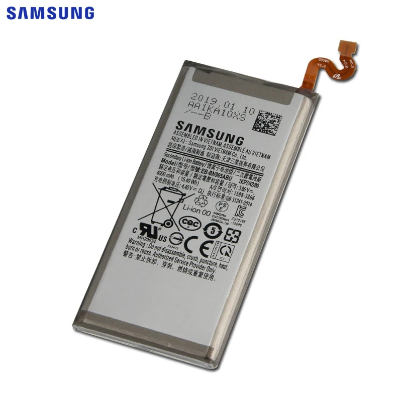 Samsung сменный аккумулятор EB-BN965ABU для samsung Galaxy Note9 Note 9 N9600 SM-N9600 SM-N960F 4000 мАч