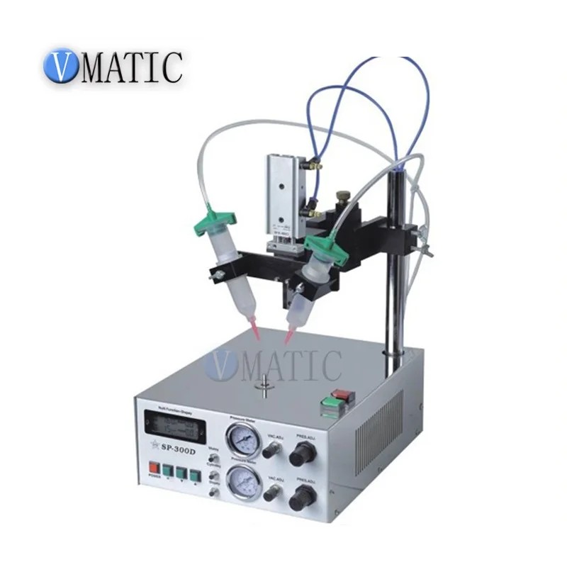 Free Shipping Electric Control Desktop Full Automatic Glue Dispensing Machine Pneumatic Parts