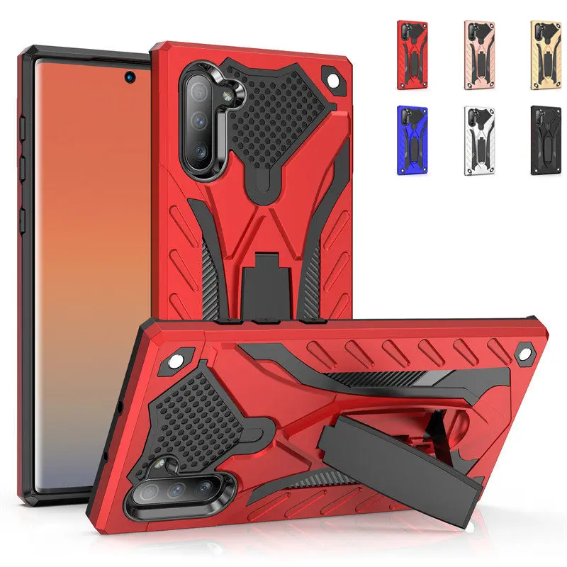 

For Samsung Galaxy Note 10+ 5G Note10 Case Armor Shockproof Kickstand Case Cover For Samsung Note 10 Plus 5G Protective Fundas