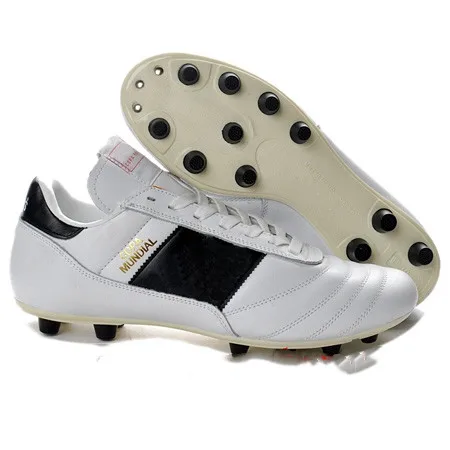 

Mens Copa Mundial Leather FG Soccer Shoes Discount Soccer Cleats 2019 World Cup Football Boots Size 39-45 Black White Orange