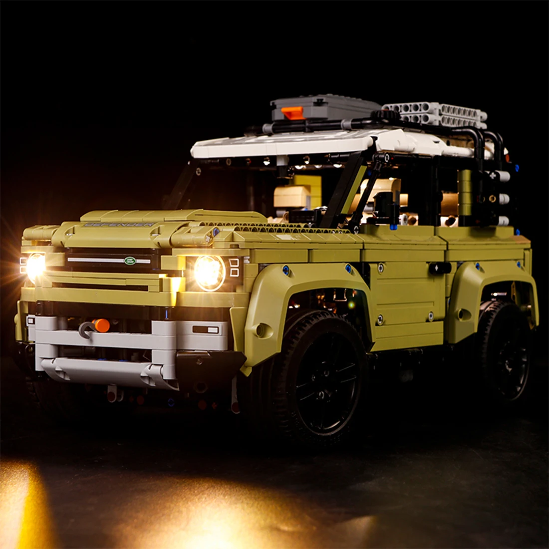 Vonado светодиодный комплект с питанием от батареи для Defender 42110, Автомобильный светодиодный в комплекте, только Рождественский подарок, новинка